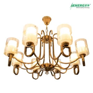 65014-Antic Chandelier  8 point