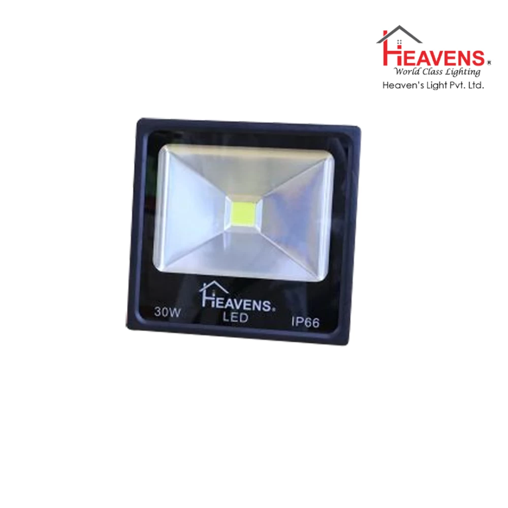 Heavens-17018-30W Flood Light COB WH/WW