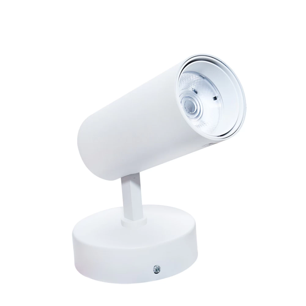 22019 25W LED Track Spot Light WH Body WH/WW