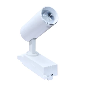 22023 12W LED Track Spot Light  WH Body WH/WW