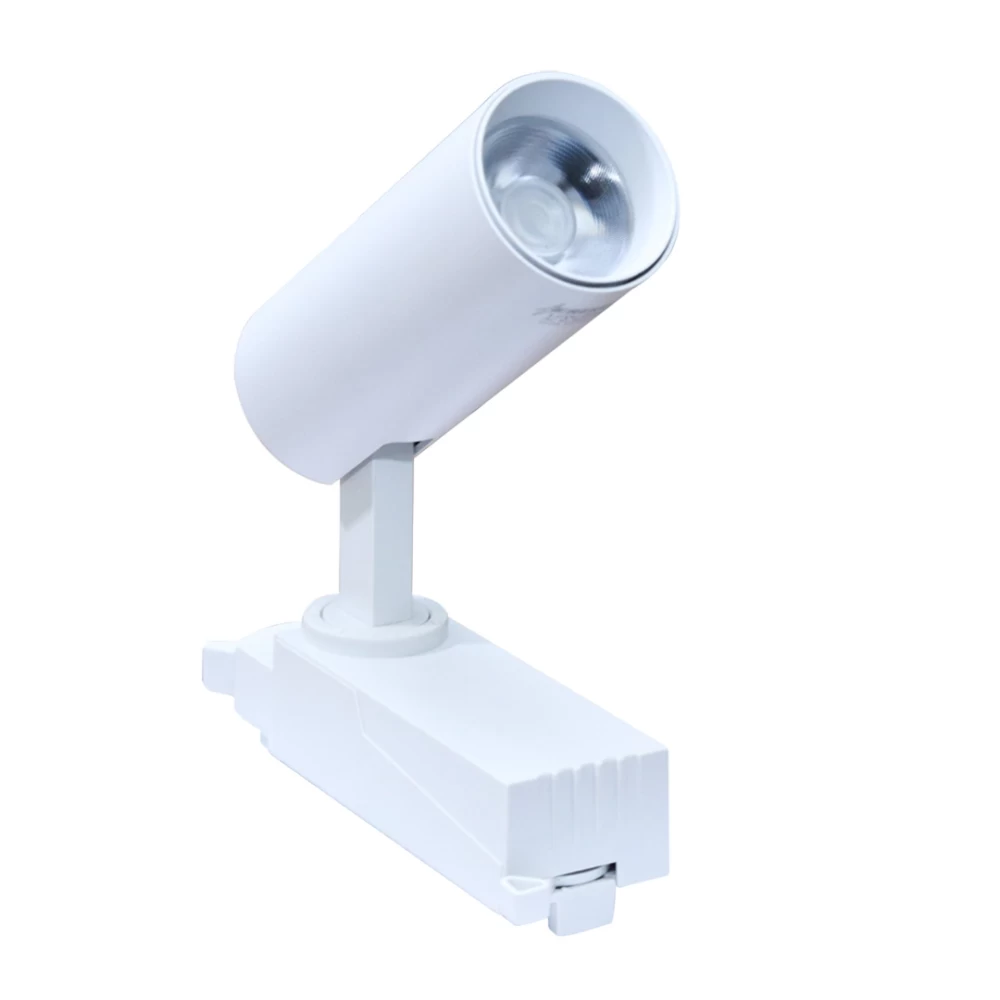 22023 12W LED Track Spot Light  WH Body WH/WW
