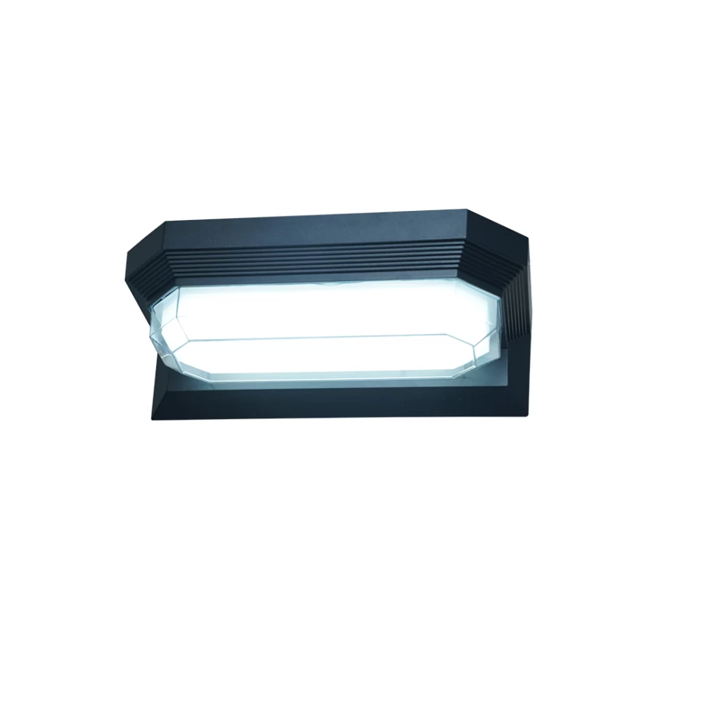 29096-Wall Washer Light 12W BK Body WH