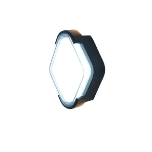 29104-Wall Washer Light 6W BK Body WH+WW
