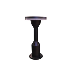 5549 12W LED Gate Light RD Black Body WW