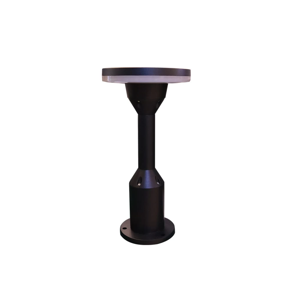 5549 12W LED Gate Light RD Black Body WW 5549 12W LED Gate Light RD Black Body WW