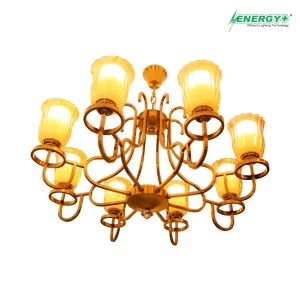 65008-Antic Chandelier  8 point