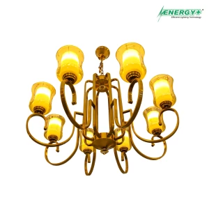 65011-Antic Chandelier 8 point