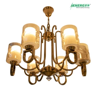 65013-Antic Chandelier 6-Point