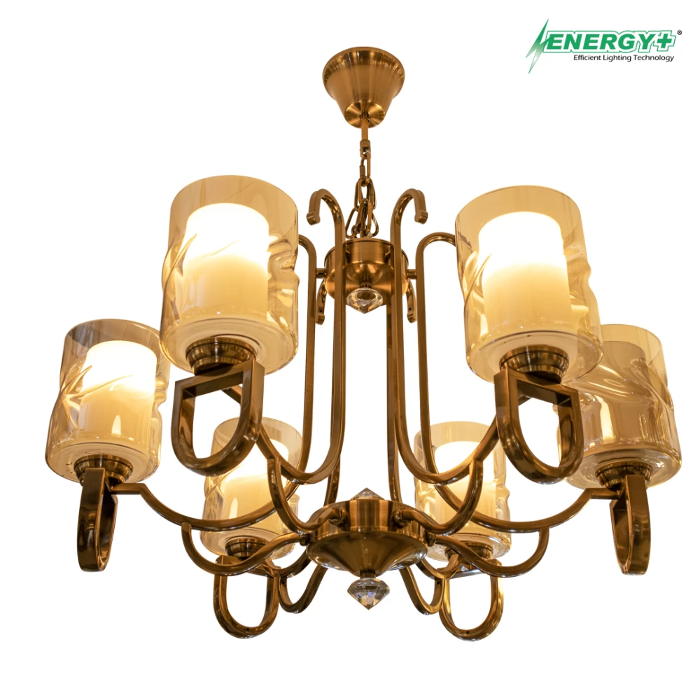 65013-Antic Chandelier 6-Point