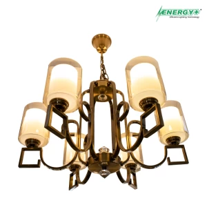 65016-Antic Chandelier 6 point