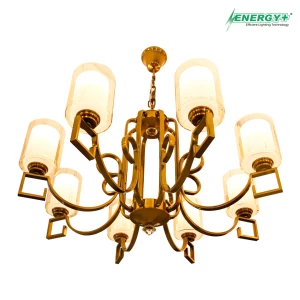 6501-Antic Chandelier 8 point