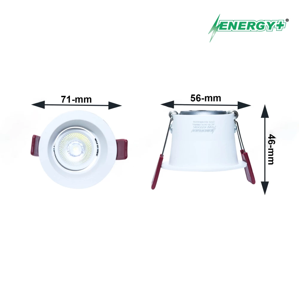 7W Concealed Spot Light WH Body WH/WW