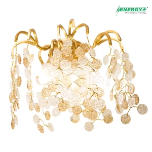 EPWB-30350-Crystal Wall Lamp Shade 3 Point