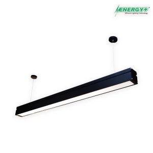 HL 4391 4′ Linear Light BK/WH Body WH/WR