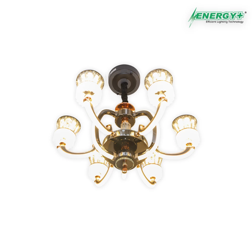 LED Exclusive  Chandelier 6 point